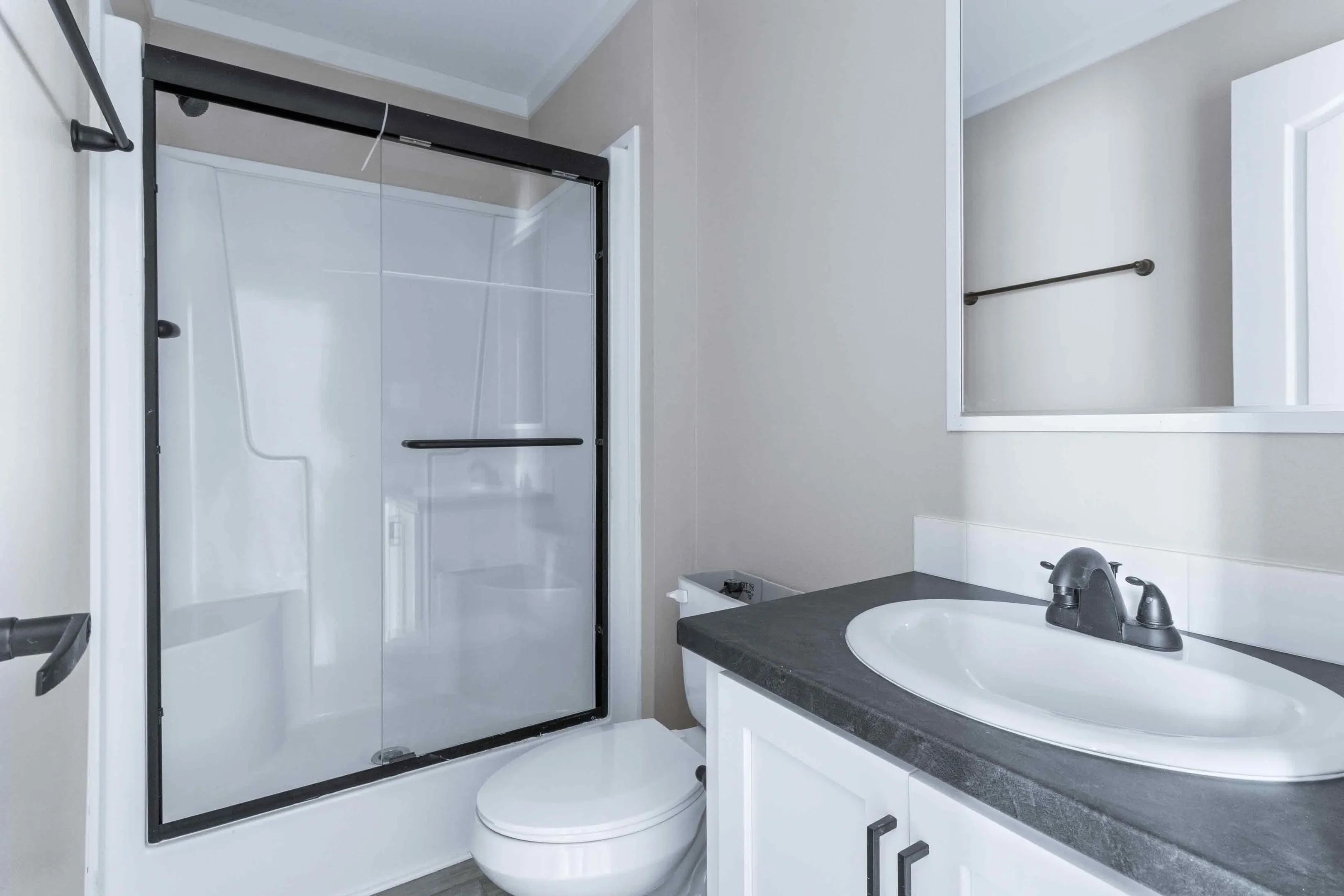The jackson bathroom home features
