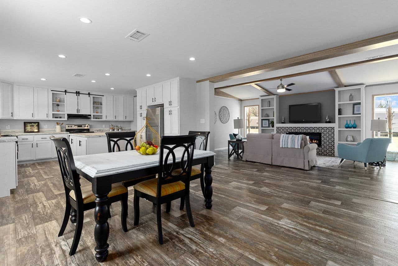 The magnolia interior home features
