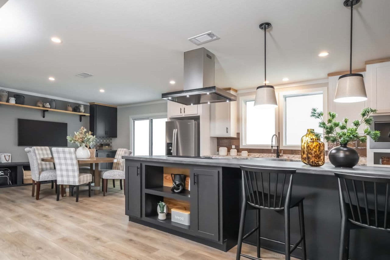 Bourbon kitchen home features