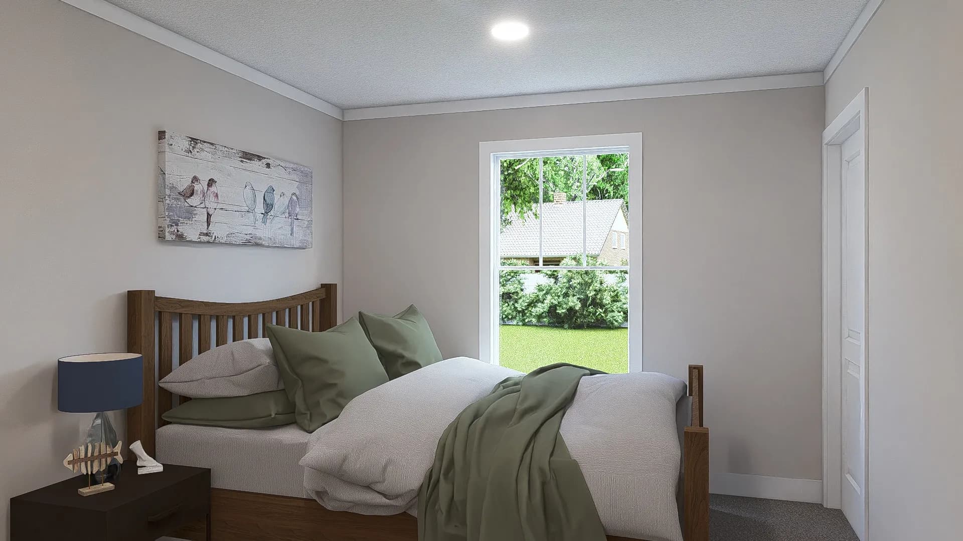 Shout bedroom home features