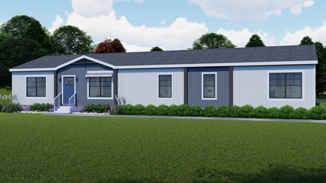 Farm 4 flex hero, elevation, and exterior home features