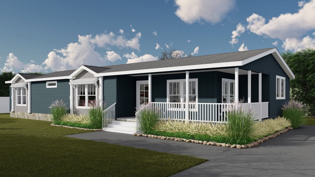 The sedona hero, elevation, and exterior home features