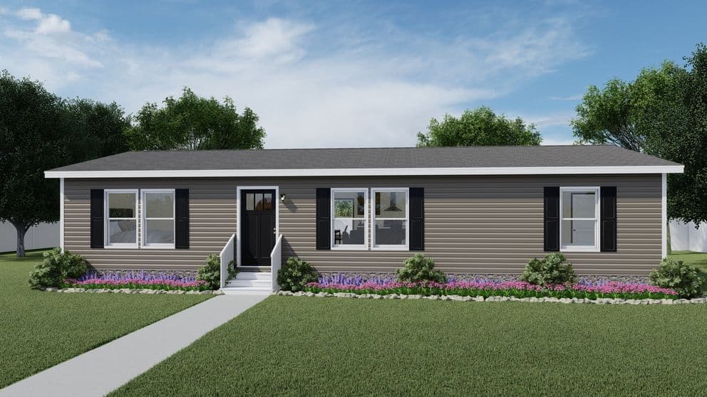 Glimpse hero, elevation, and exterior home features