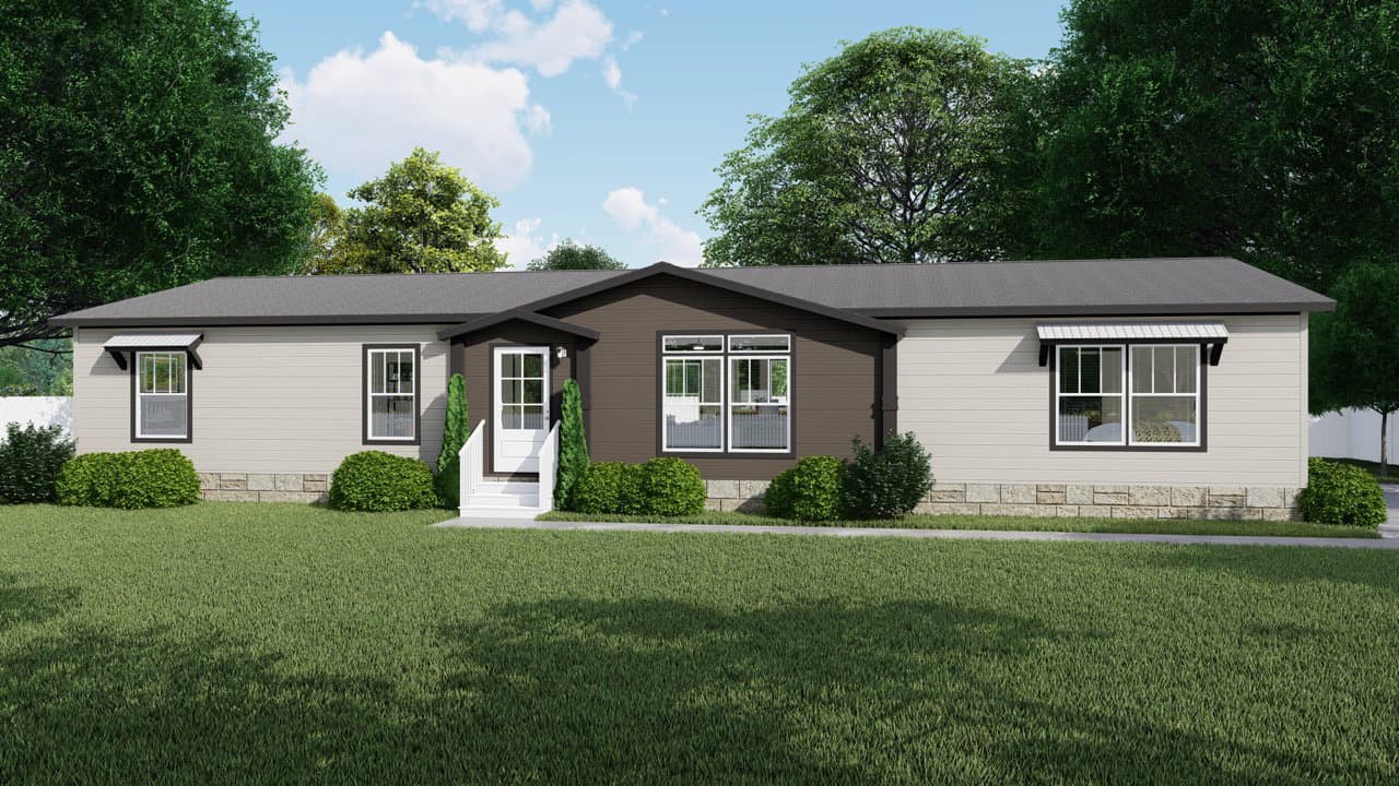 The versace hero, elevation, and exterior home features