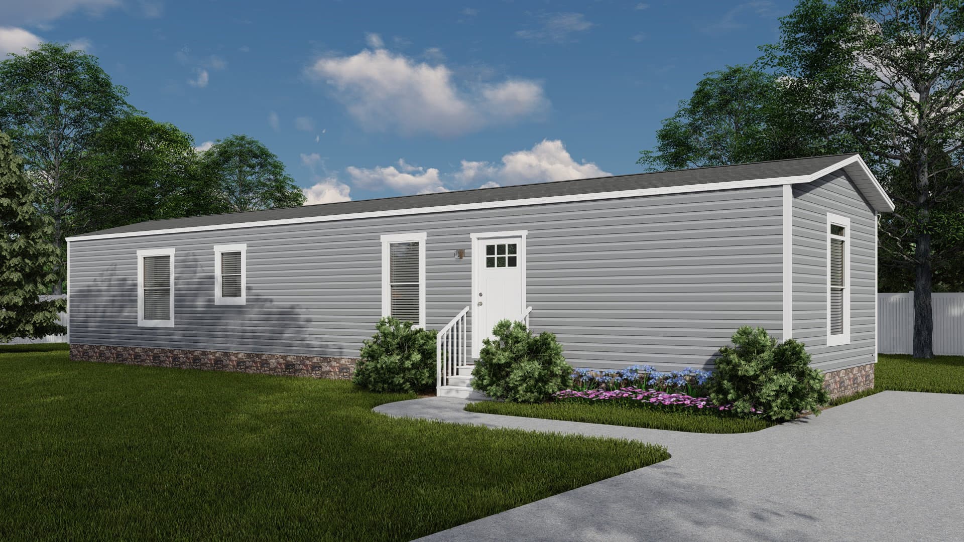 Select 16602s hero, elevation, and exterior home features