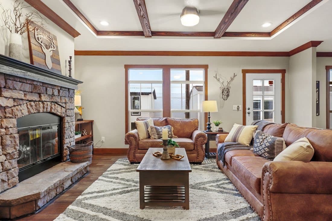 The durango interior home features