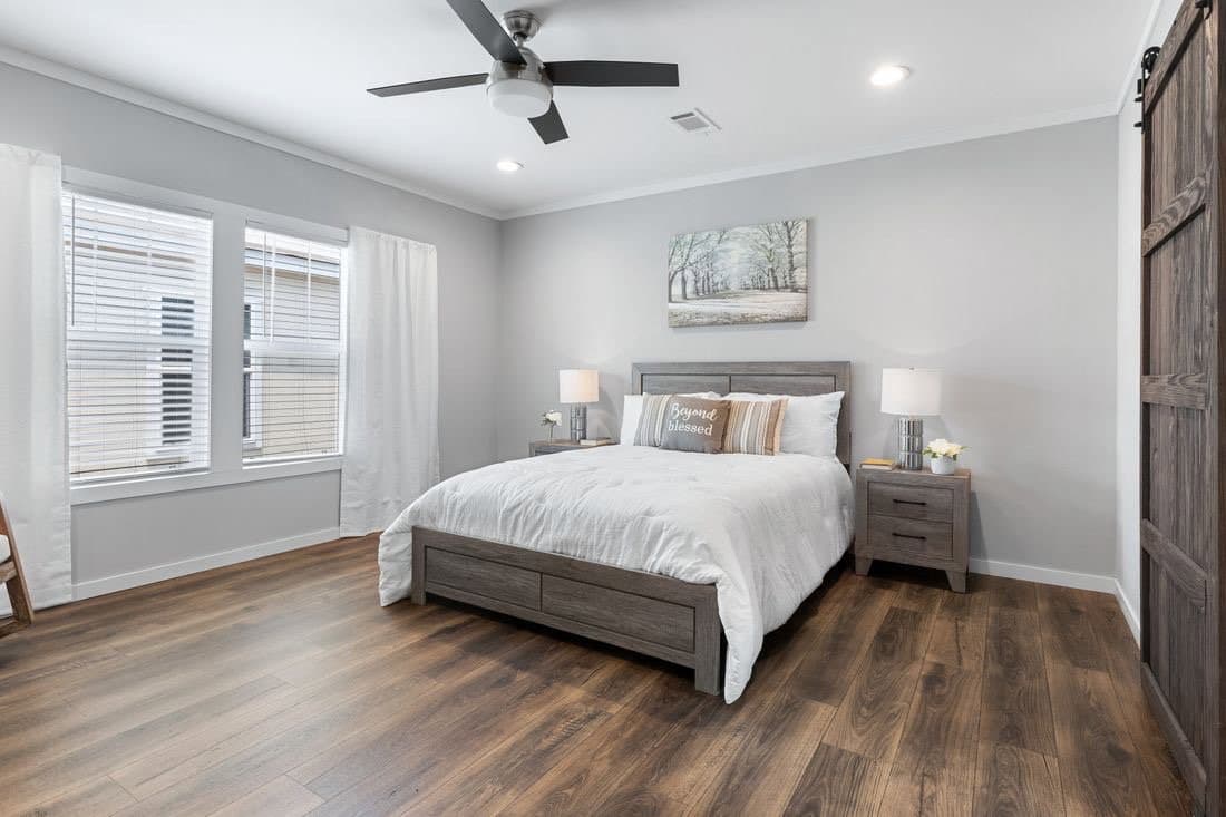 The monterey bedroom home features