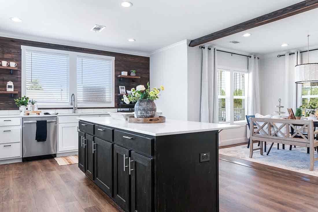 The sedona kitchen home features
